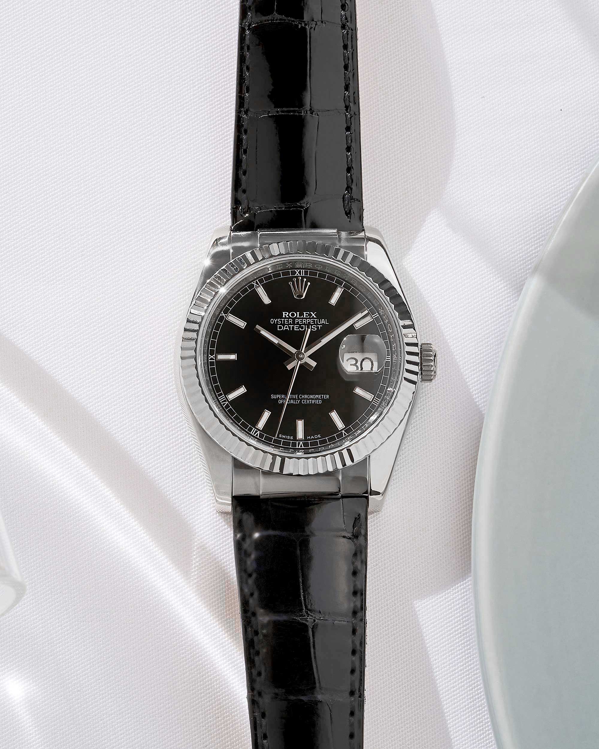 Rolex Datejust Weissgold