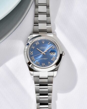 Rolex Datejust 41 Blue Roman